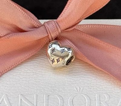 Original Pandora Disney Charm „Cinderellas Herz“ silber 925 #791593CFL - Bild 1 von 2