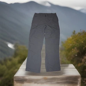 The North Face Shorts Pants Womens 8 Gray Hiking Zip Off Convertible Outdoors - Picture 1 of 12