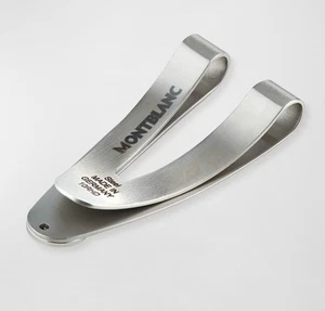 Montblanc Men's Stainless Steel Money Clip (9902) - Picture 1 of 2
