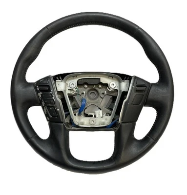 2018 NISSAN TITAN РУЛЕВОЕ КОЛЕСО OEM 48430-9FT5A РАДИО КРУИЗ-КОНТРОЛЬ ТЕЛЕФОНА - Изображение 1 из 4