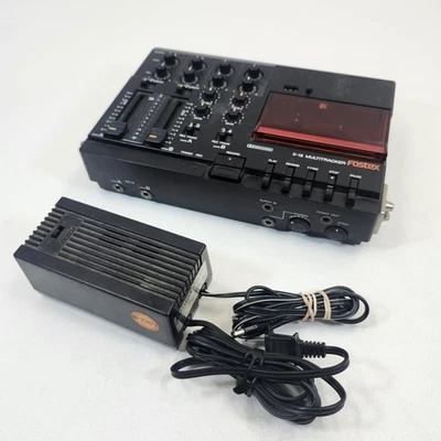 Fostex X-15 Multitracker 4-Track Cassette Recorder Cord AC Adapter Parts Repair - Image 1 of 4