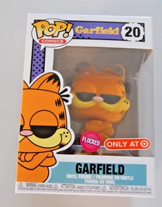 Funko Pop! Cómics Garfield #20 Garfield flocado solo en el objetivo (con protector) - Imagen 1 de 6