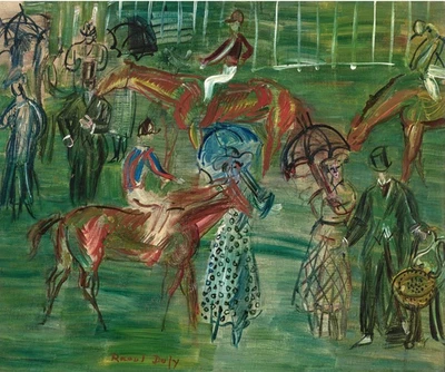 Raoul Dufy The Lawn : Archival Quality Giclée Art Print 1950 - Image 1 of 2