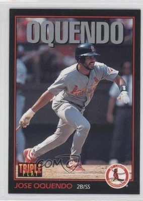 1993 Triple Play Jose Oquendo #228 - Image 1 of 2
