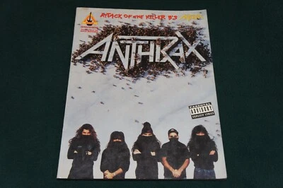 Libro de música Anthrax - Attack of the Killer B's - Guitar Tab Foto 1 de 4