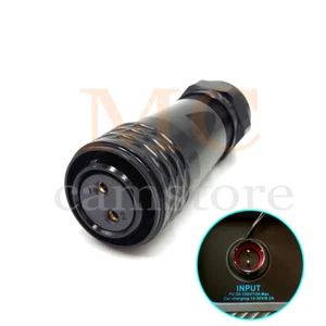 Weipu SA20 2 Pin Female Aviation plug Connector 25A BLUETTI AC200P Power Station - Picture 1 of 5