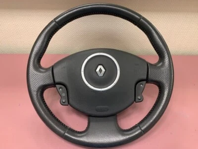 VOLANT CUIR SCENIC 2 MEGANE 2   avec  régulateur de vitesse  - code vente 2137 - Image 1 of 4