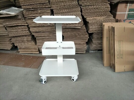 Carro de acero médico para equipos de compra internacional carro de oficina Foto 1 de 4