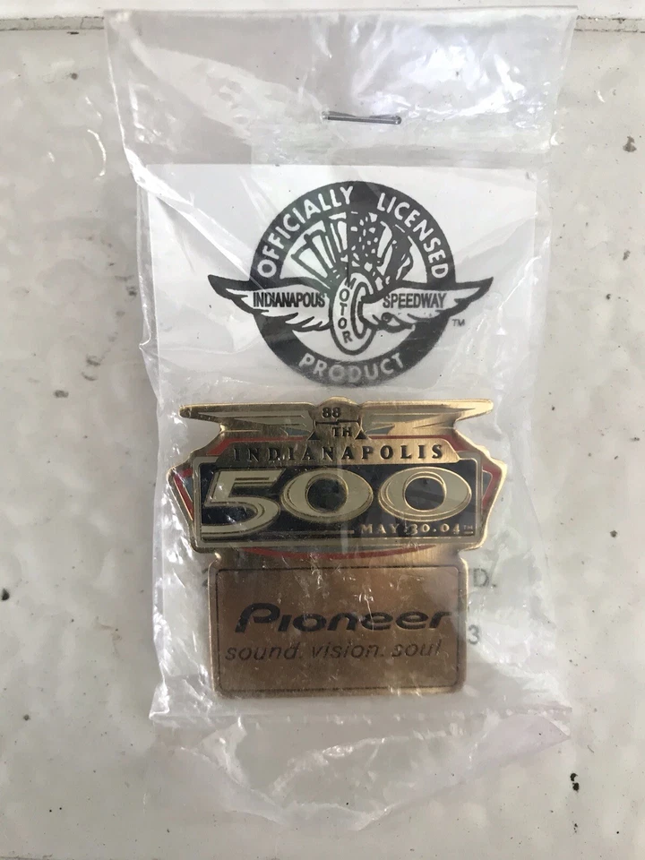 88th Indianapolis 500 Pin — May 30, 2004 — Pioneer - Image 1 of 1