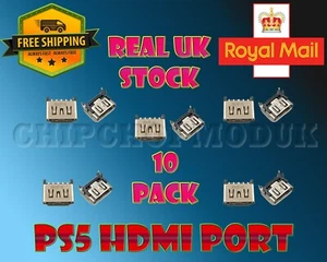 PS5 Playstation 5 HDMI PORT JACK SOCKET NEW ORIGINAL SEALED BLISTER PACK - Picture 1 of 6