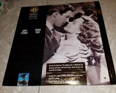It's a Wonderful Life 45th anniversary laserdisc*I DON'T ACCEPT OFFERS* - Image 1 of 2