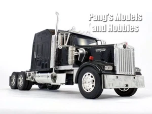 Kenworth W900 Sleeper Truck Cab Maßstab 1:32 Druckgussmodell von Newray - SCHWARZ - Bild 1 von 9