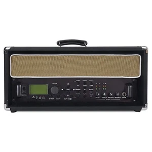 Sound Town Vintage 4U Amp Rack Case 12.5" Depth Dust Cover Black(STVRC-4BK) - Picture 1 of 8