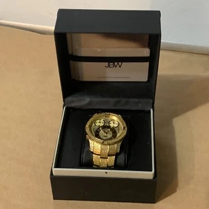 JBW Jet Setter III J6348A | Men's Gold Diamond Watch (SPG060536) - Picture 1 of 8