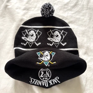 Jack Daniel's Old No. 7 Anaheim Ducks Stocking Cap Limited Edition Hard To Find - Zdjęcie 1 z 8