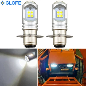 2 bombillas de faros súper LED para Hinomoto E1802 E1804 E2002 E2302 12V - Imagen 1 de 12