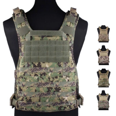 Emersongear For RRV Tactical Vest Back Panel Backpack Molle Pouch Hunting Nylon - Image 1 of 4