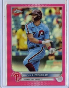Refractores magenta cromados Topps 2022 #8 serie Rhys Hoskins #372/399 - Imagen 1 de 1