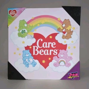 Care bears on the rainbow Canvas wall art by POP creations - Picture 1 of 3