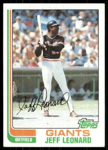 1982 Topps #47 Jeff Leonard - Picture 1 of 2
