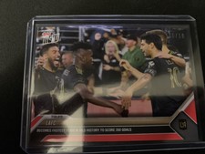 LAFC - Topps Now MLS card #168 2023 RED parallel 10/10