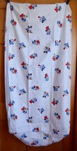 VTG Disney Babies Crib Sheet UNUSED USA Baby Mickey's Band~~Baby Minnie too! - Picture 1 of 9