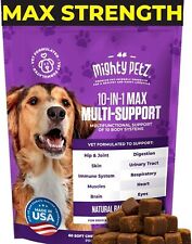 Mighty Petz MAX Dog Multivitamin - Senior & Adult Dog Vitamins 10 in 1 Complete 