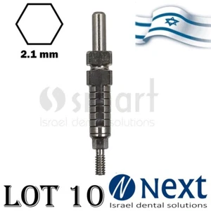Lote x10 Impresión Pilar de Transferencia Abierta Estrecho Delgado 2,1 mm Plataforma - Imagen 1 de 4
