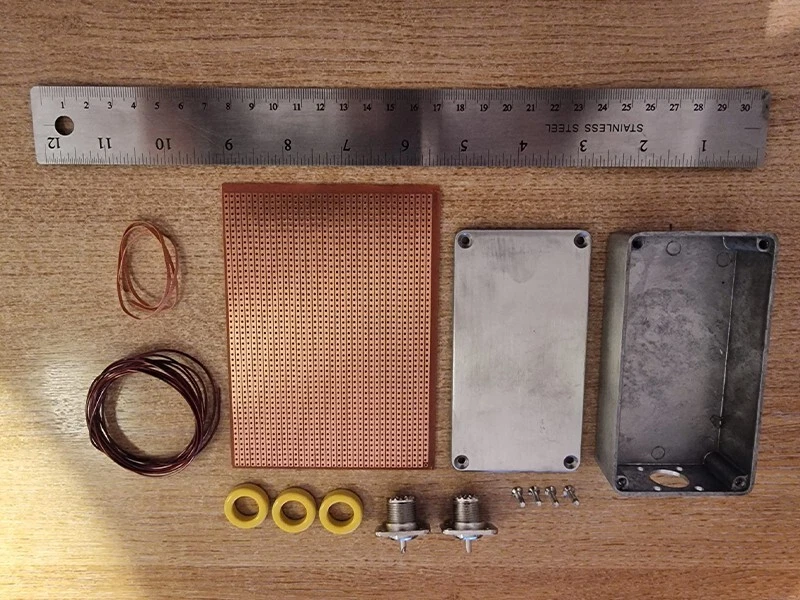 K4VX Three-Pole Butterworth HF BPF (Band-Pass Filter) Kit - Image 1 of 1