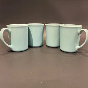 VTG Corning Ware (Set of 4) Aqua, Sea foam,Teal, Turquoise Coffee Tea Mug Cup - Picture 1 of 8