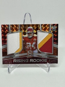 Skyy Moore 2022 Spectra Rising Rookie Neon Orange /10 3 Color Patch Chiefs 🔥(B) - Picture 1 of 3