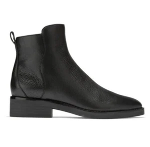 NEW COLE HAAN River Chelsea Waterproof Leather Bootie/Side Zip US 11/EU 42 Black - Picture 1 of 17