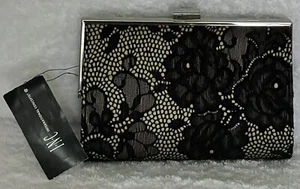 I.N.C. LORRY CLUTCH BLACK NEW - Picture 1 of 1