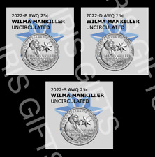 2022-PDS American Women Quarter / Wilma Mankiller / First Year / w RARE S coin