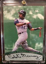 1997 Donruss EDDIE MURRAY Signature Series Millennium Auto Autograph HOF /900