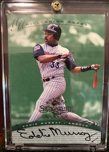 1997 Donruss EDDIE MURRAY Signature Series Millennium Auto Autograph HOF /900