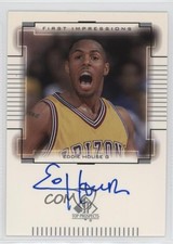 2000-01 SP Top Prospects First Impressions Eddie House #EH Rookie Auto RC