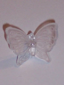 ~~~Plastic~~Non-Electric Butterfly Lights (10) CLEAR for Ceramic Spring pieces - Picture 1 of 1
