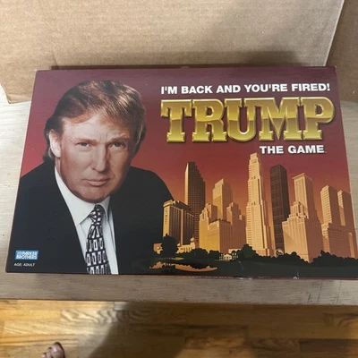 Donald Trump The Board Game I’m Back And You’re Fired! NEW/OPEN - READ - Image 1 of 4