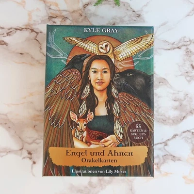 Engel und Ahnen – Orakelkarten mit Buch von Kyle Gray - Bild 1 von 4