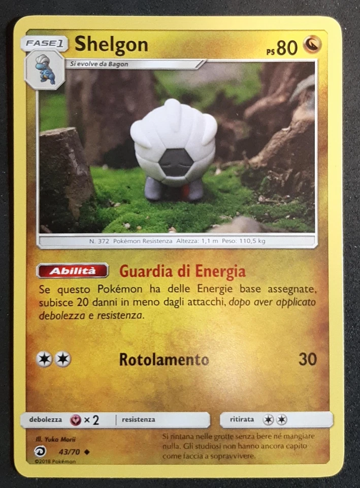 SHELGON in Italiano POKEMON Trionfo dei Draghi - Immagine 1 di 1