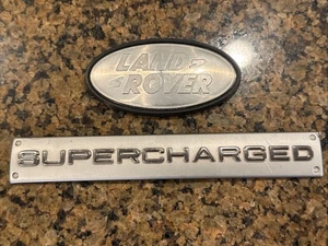 2006 -13 Range Rover Sport Rear Emblem Logo Badge & Supercharged Badge - Picture 1 of 17