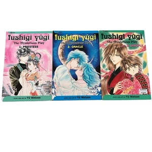 Fushigi Yugi The Mysterious Play 1-3 Manga Paperback Books By: Yu Watase - Picture 1 of 3