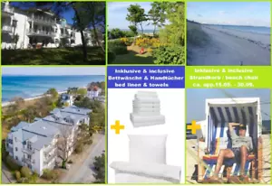 Lastminute-Ferienwohnung-Rügen-Seebad-Juliusruh ab 103 € pro Tag 31.5-28.6.24 - Bild 1 von 13