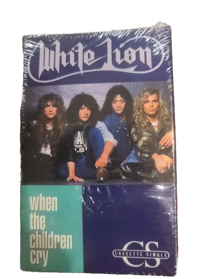 White Lion- When The Children Cry (1988 Cassette) 7 4-89015 NEW SEALED. - Image 1 of 3
