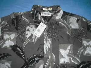 New NWT Campia Moda SS Shirt Men's Hawaiian Nutmeg Size XL - Picture 1 of 3