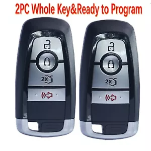 2 For 2017 2018 2019 2020 2021 2022 Ford Edge Fusion Explorer Remote Car Key Fob - Picture 1 of 7