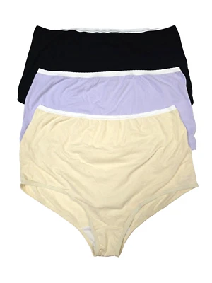 Breezies Original Cotton Briefs 3 pack Size 12  - A632206 - Image 1 of 3