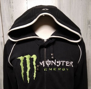monster energy zip up jacket