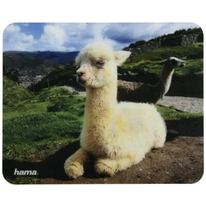 Hama Animal Mouse mat Pad featuring cute Llamas resting relax (UK Stock) BNIP - Afbeelding 1 van 12